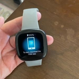 FitBit Versa 3 with silicone bands